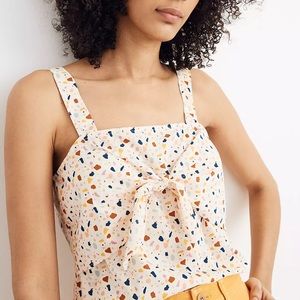 Madewell bow front top